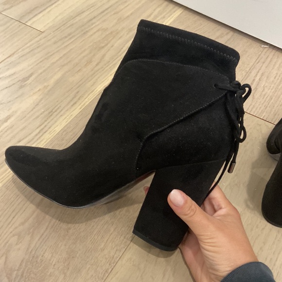 Kendall and Kylie brand black high heeled booted size 7.5 - Picture 3 of 3